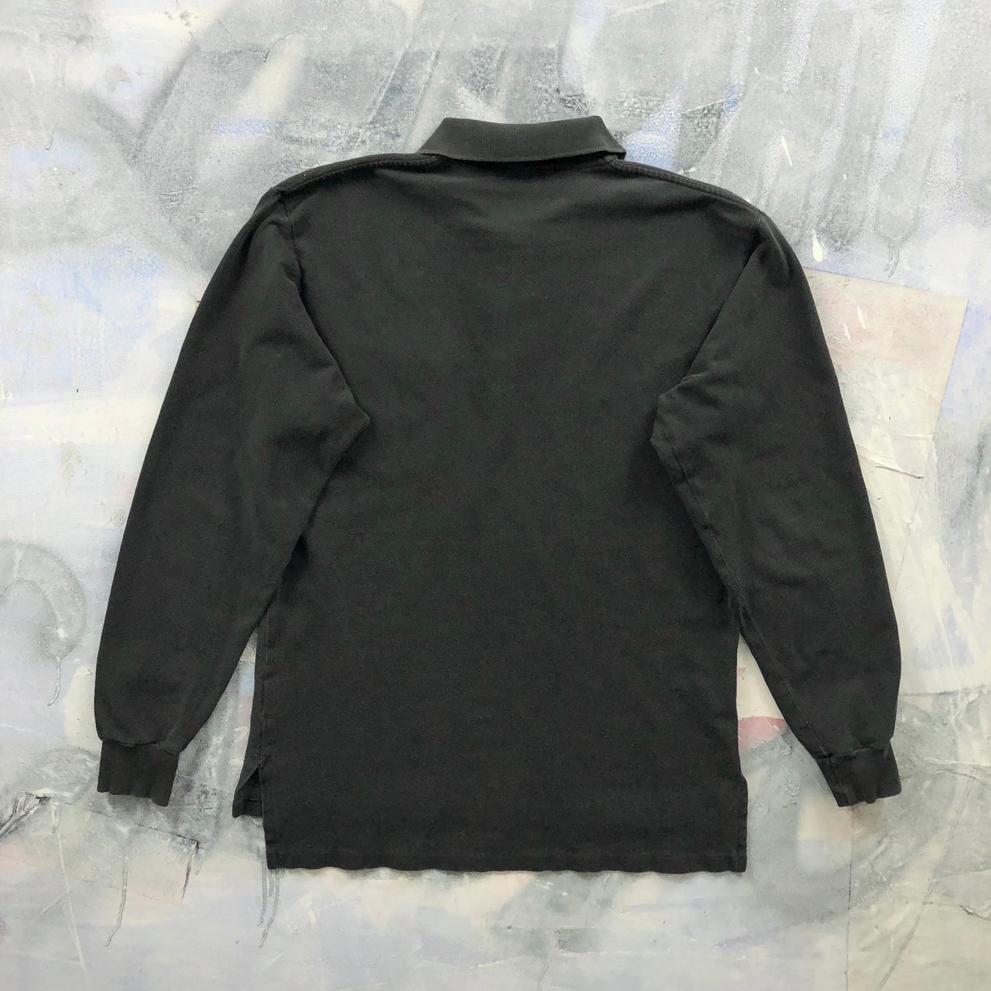 Vintage Polo Sport Long Sleeve Polo Chest Pocket Shirt M