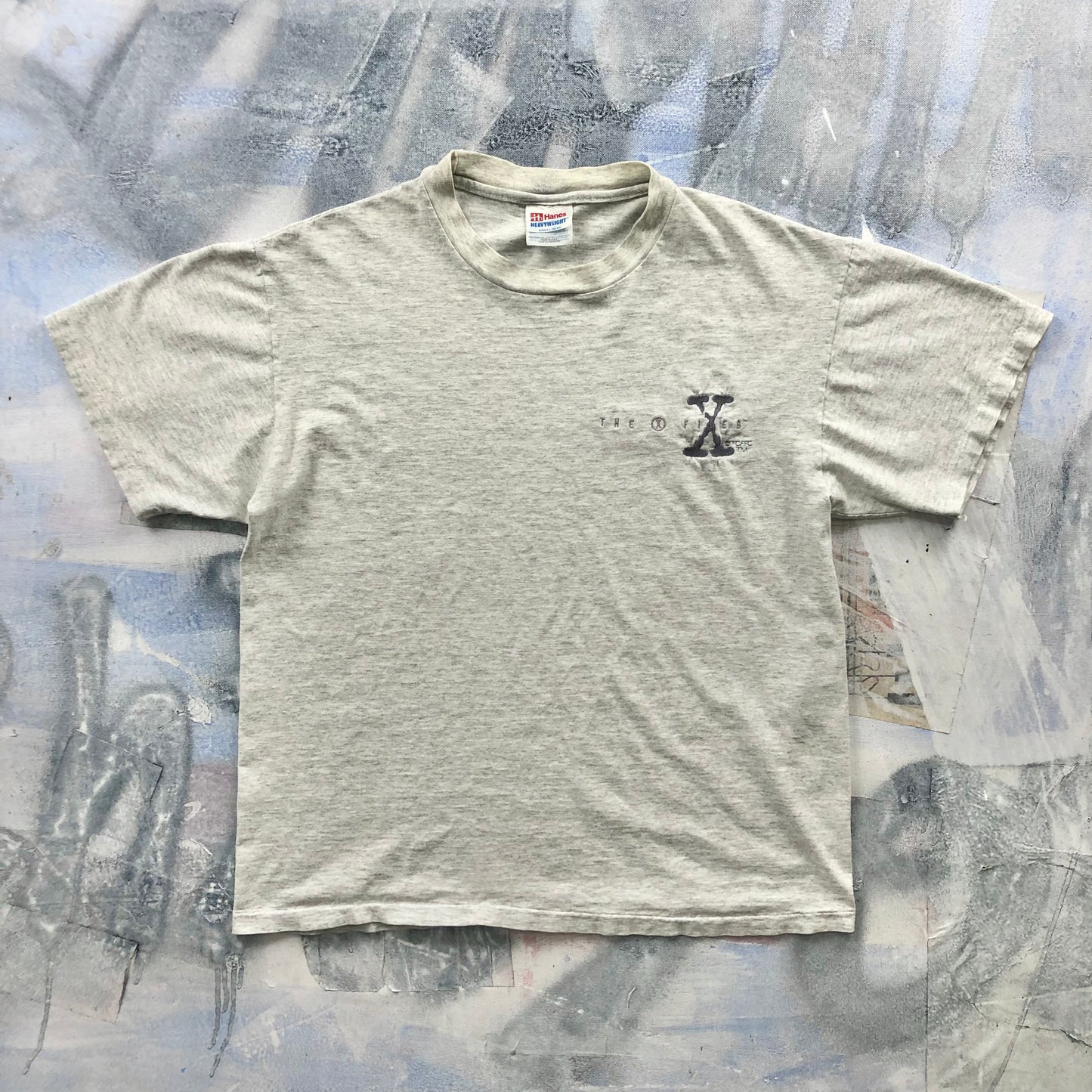 Vintage USA The X Files Embroided T Shirt L