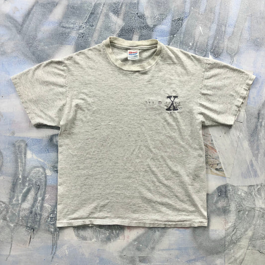 Vintage USA The X Files Embroided T Shirt L
