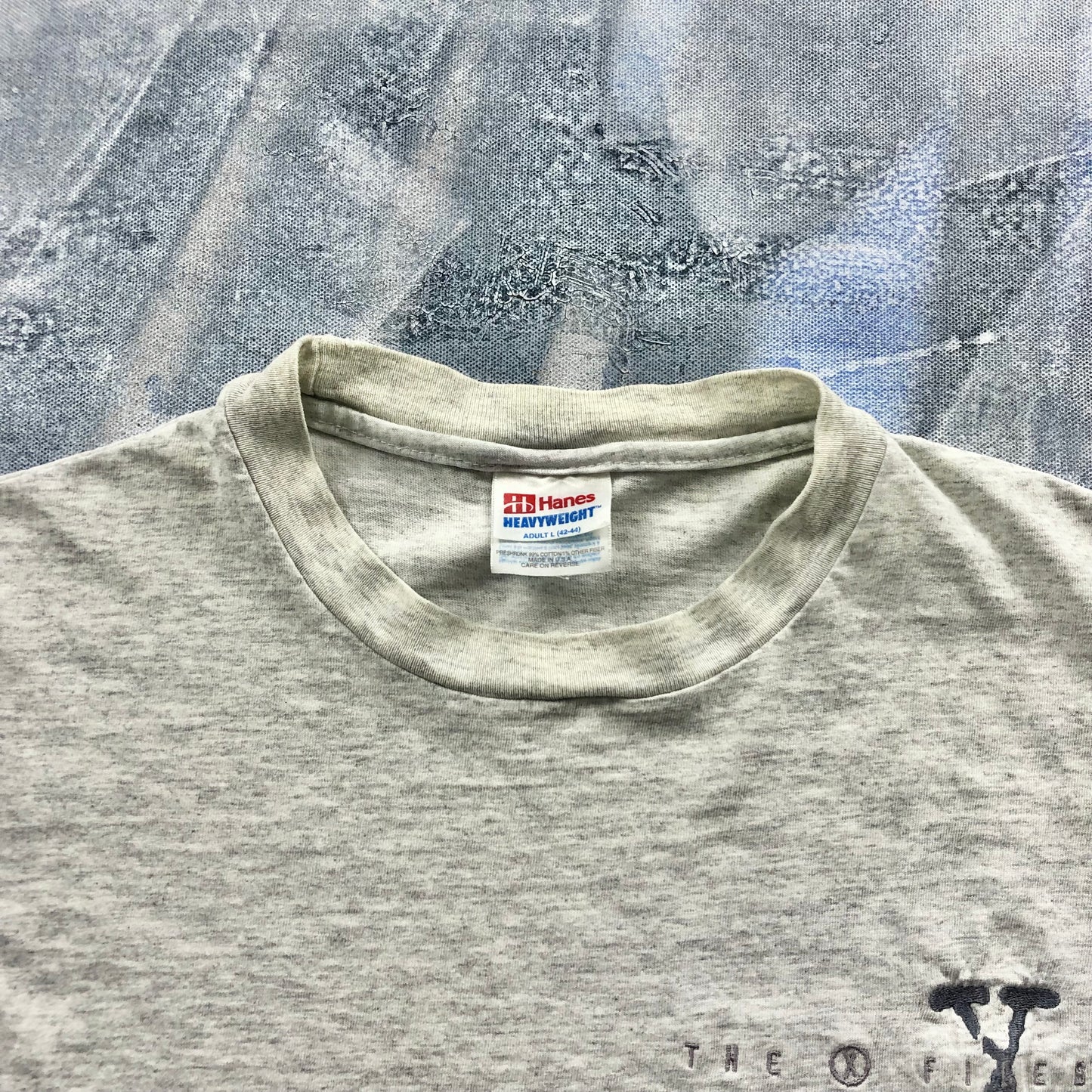 Vintage USA The X Files Embroided T Shirt L