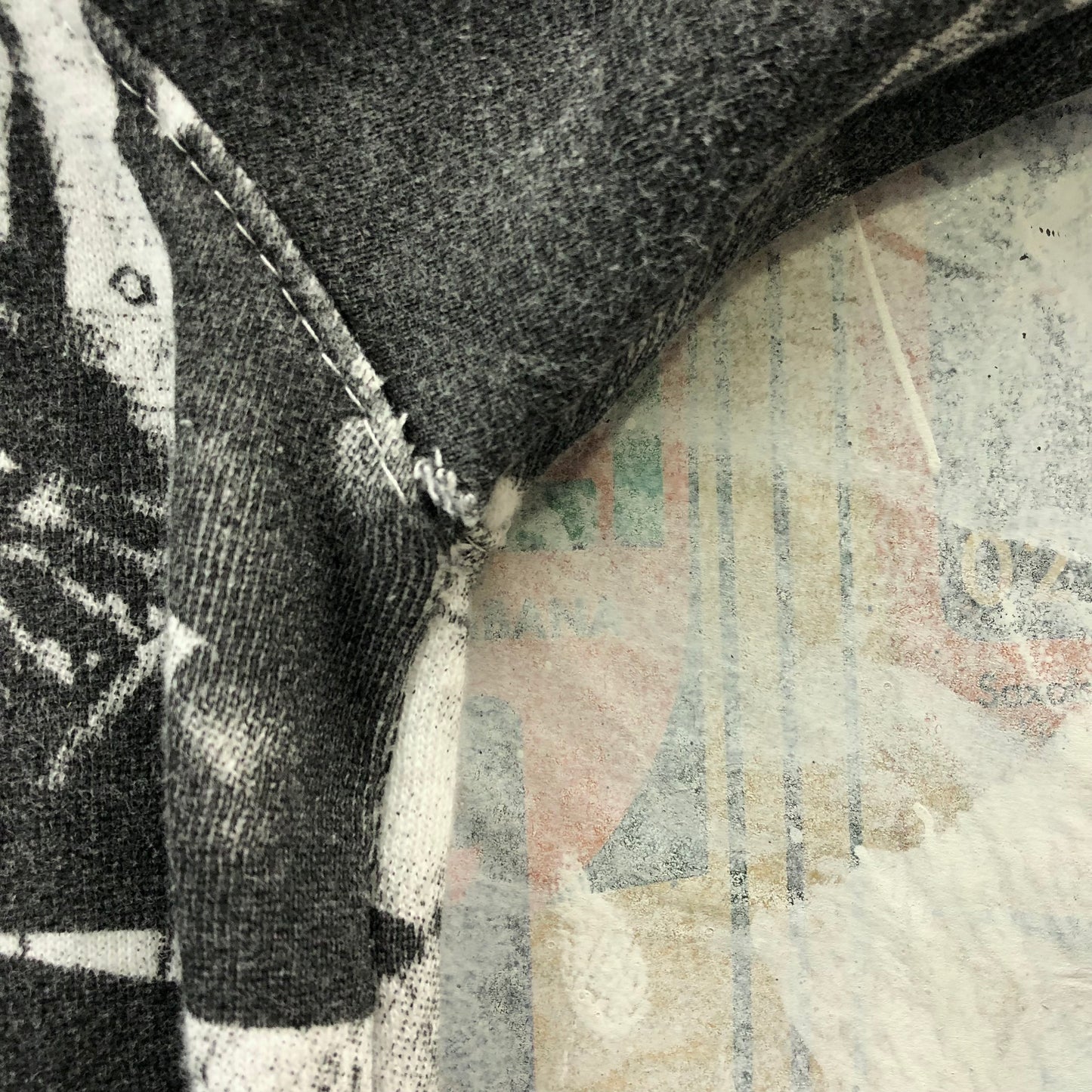 Stussy Laura Love AOP Crewneck Sweatshirt L