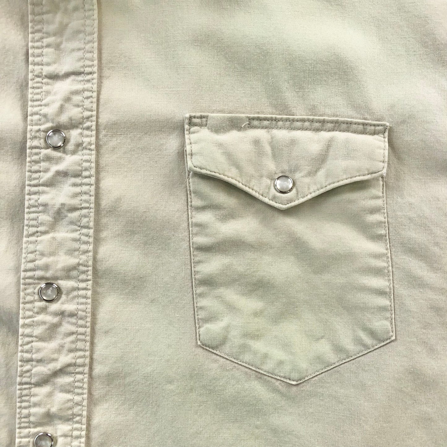 Vintage Wrangler Western Aztec Short Sleeve Button Shirt XXL