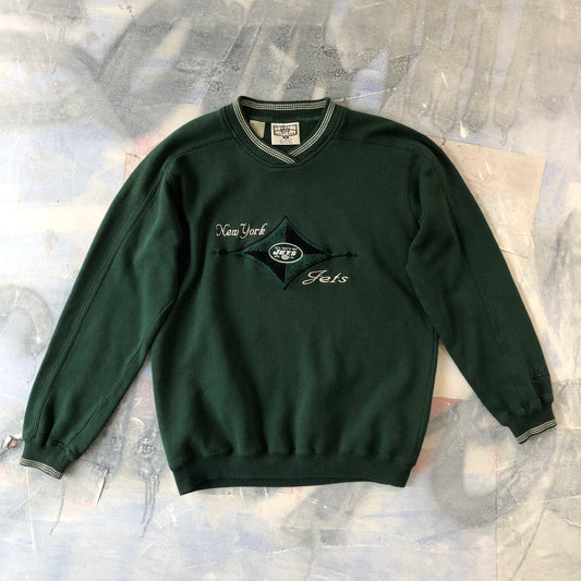 NFL New York Jets Lee Sport Crewneck Sweatshirt M