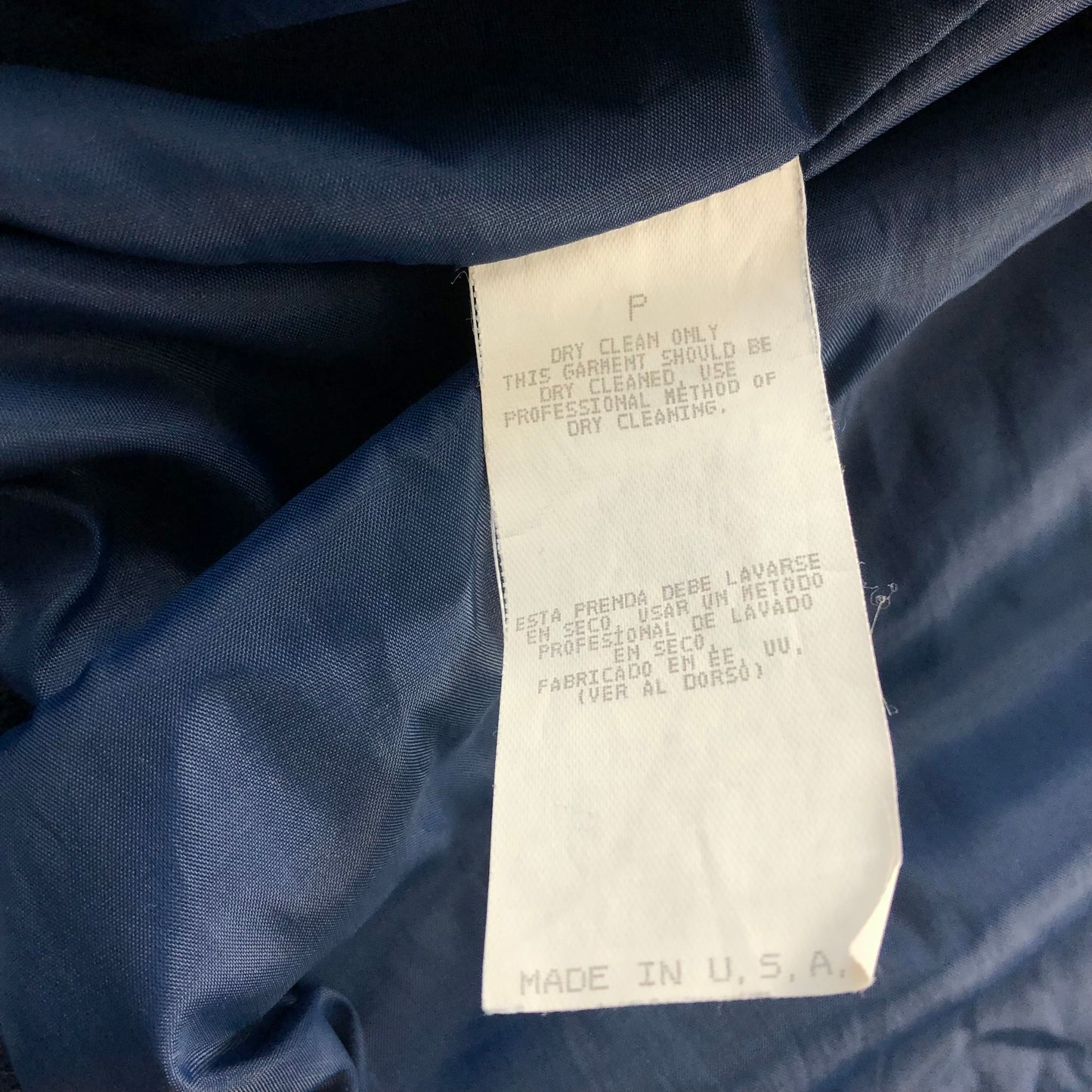 Vintage USA Santa Fe Trail Western Aztec Wool Bomber Zip Jacket L