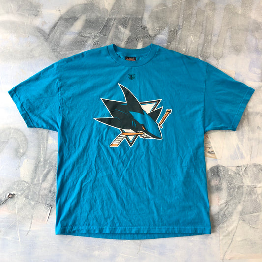 Old Time Hockey San Jose Sharks T Shirt XXL