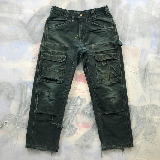 Vintage Carhartt Double Knee Cargo Carpenter Jean W32