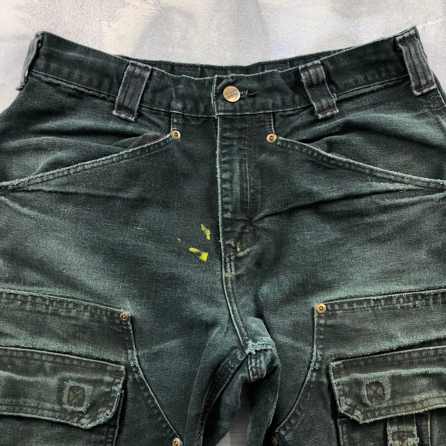 Vintage Carhartt Double Knee Cargo Carpenter Jean W32