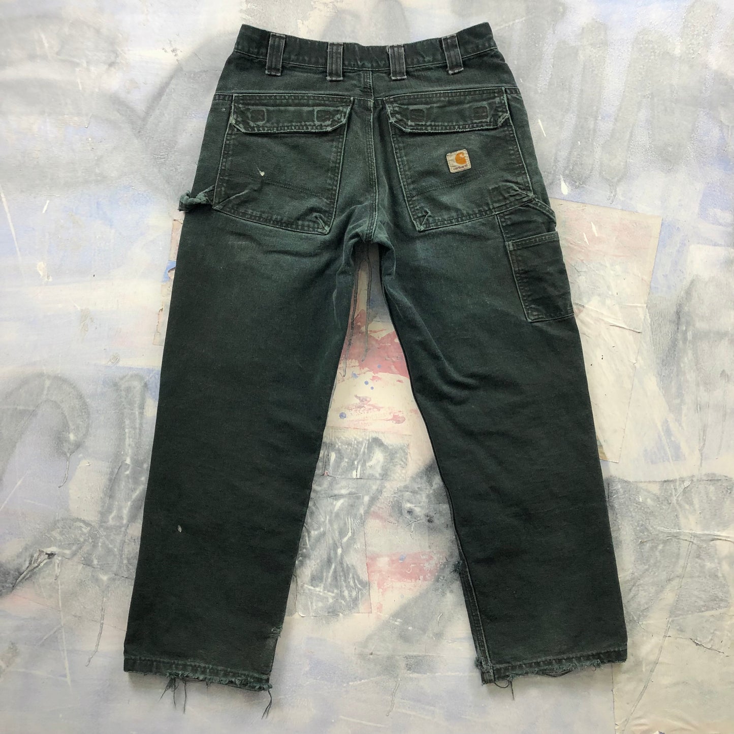 Vintage Carhartt Double Knee Cargo Carpenter Jean W32