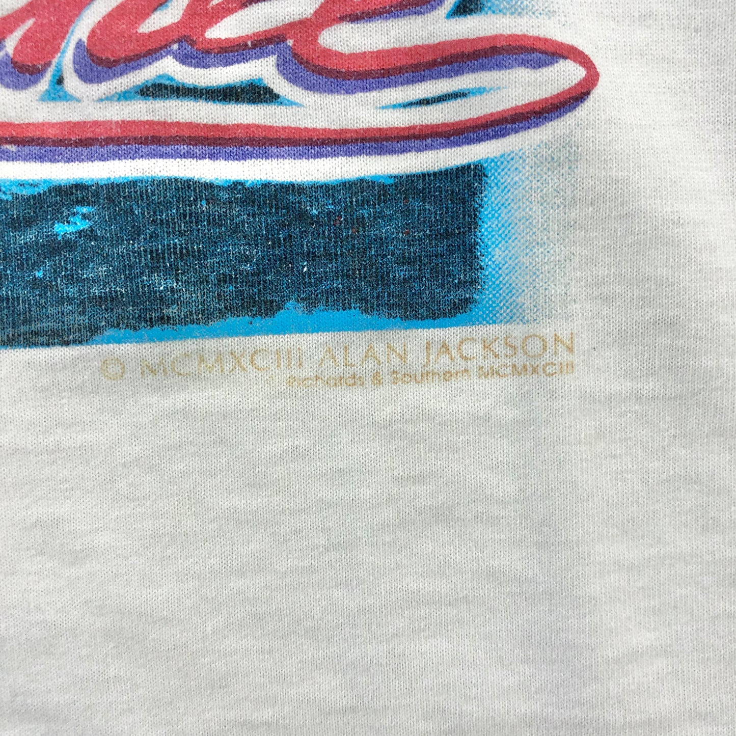 Vintage 90s USA Alan Jackson Chattahoochee T Shirt XL