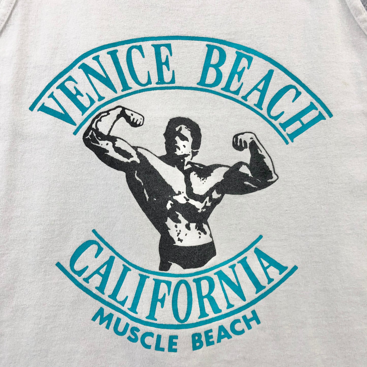 Vintage Venice Beach California Muscle Beach Arnold Tank Top M