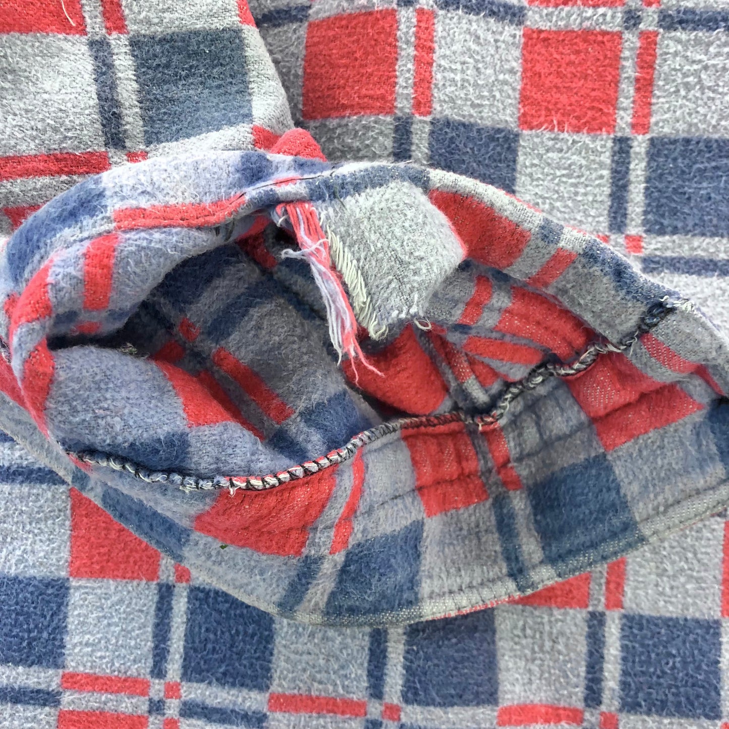 Vintage 60s Champion Button Flannel Shirt XL