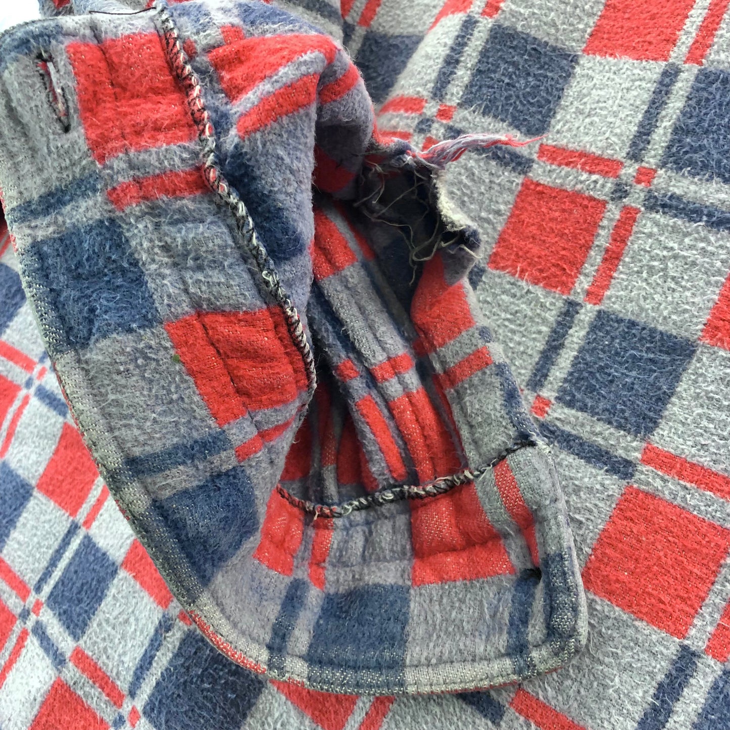 Vintage 60s Champion Button Flannel Shirt XL