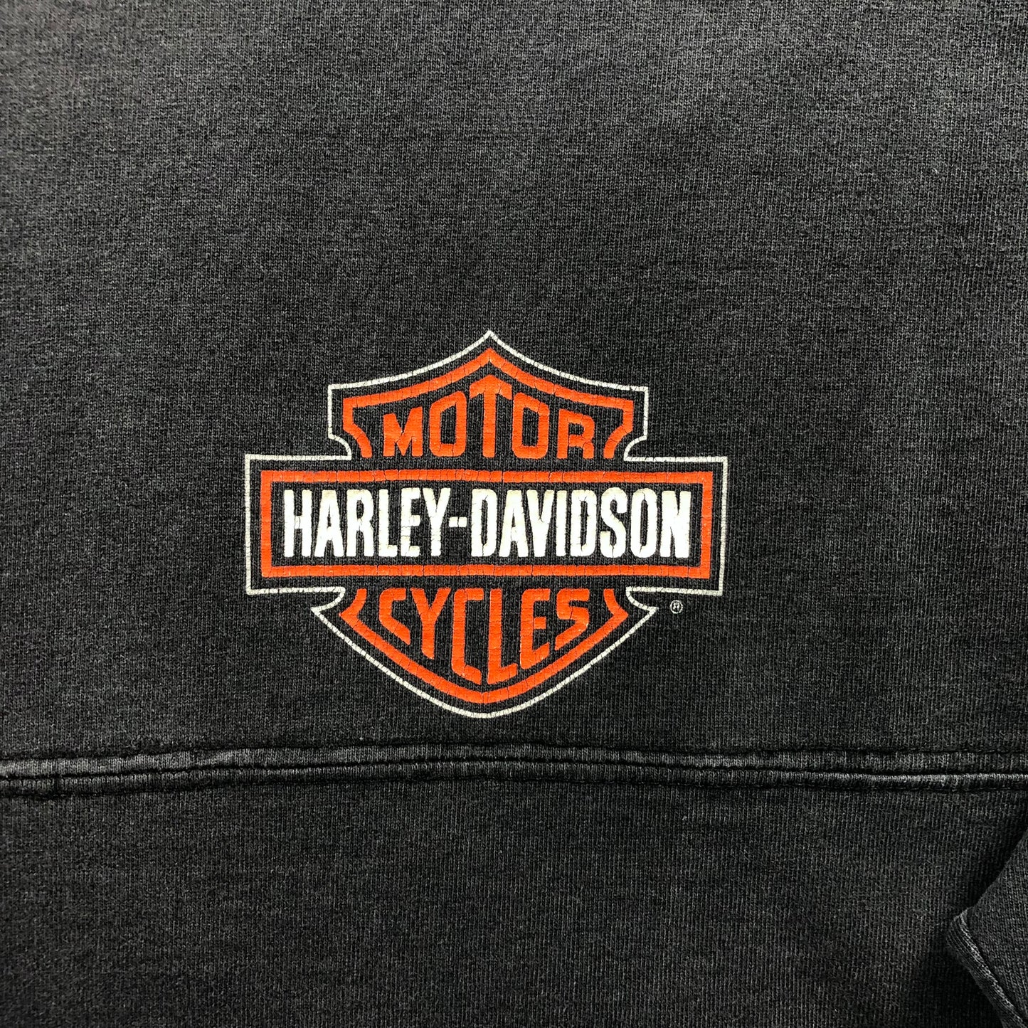 Vintage Harley Davidson Motorcycles Canadian Rockies Long Sleeve Heavyweight Shirt L