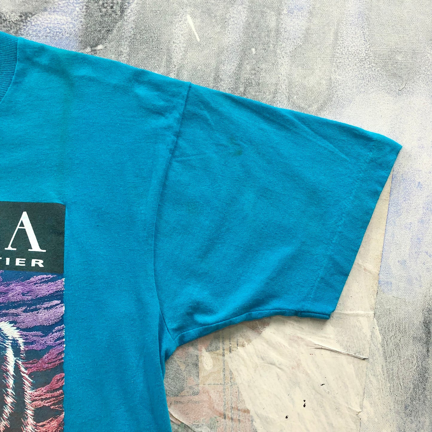 Vintage USA Alaska The Last Frontier Polar Bear T Shirt L