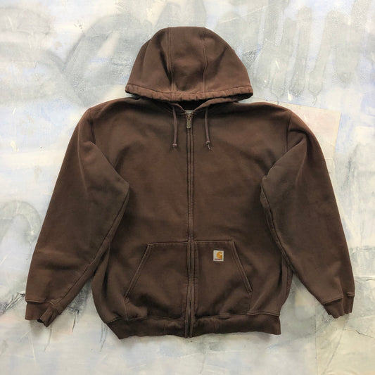 Carhartt WIP Full Zip Workwear Hoodie Sweatshirt XL