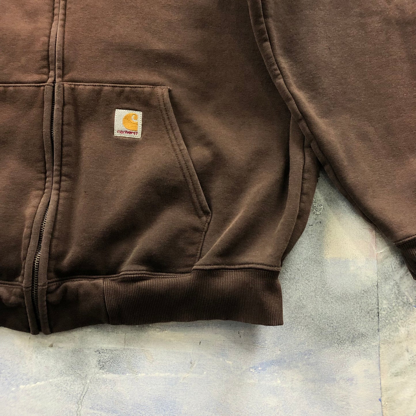 Carhartt WIP Full Zip Workwear Hoodie Sweatshirt XL