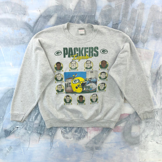 Vintage 90s USA NFL Greenbay Packers Legends Crewneck Sweatshirt XL