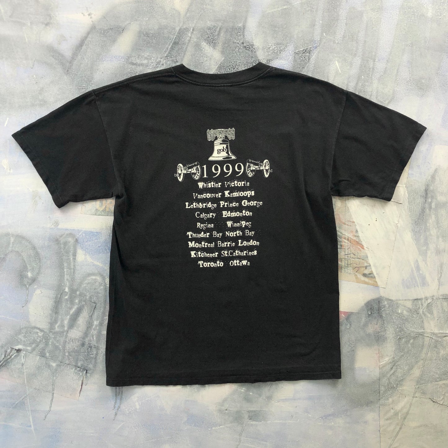 Vintage Gob 1999 Rock Band Tour T Shirt L
