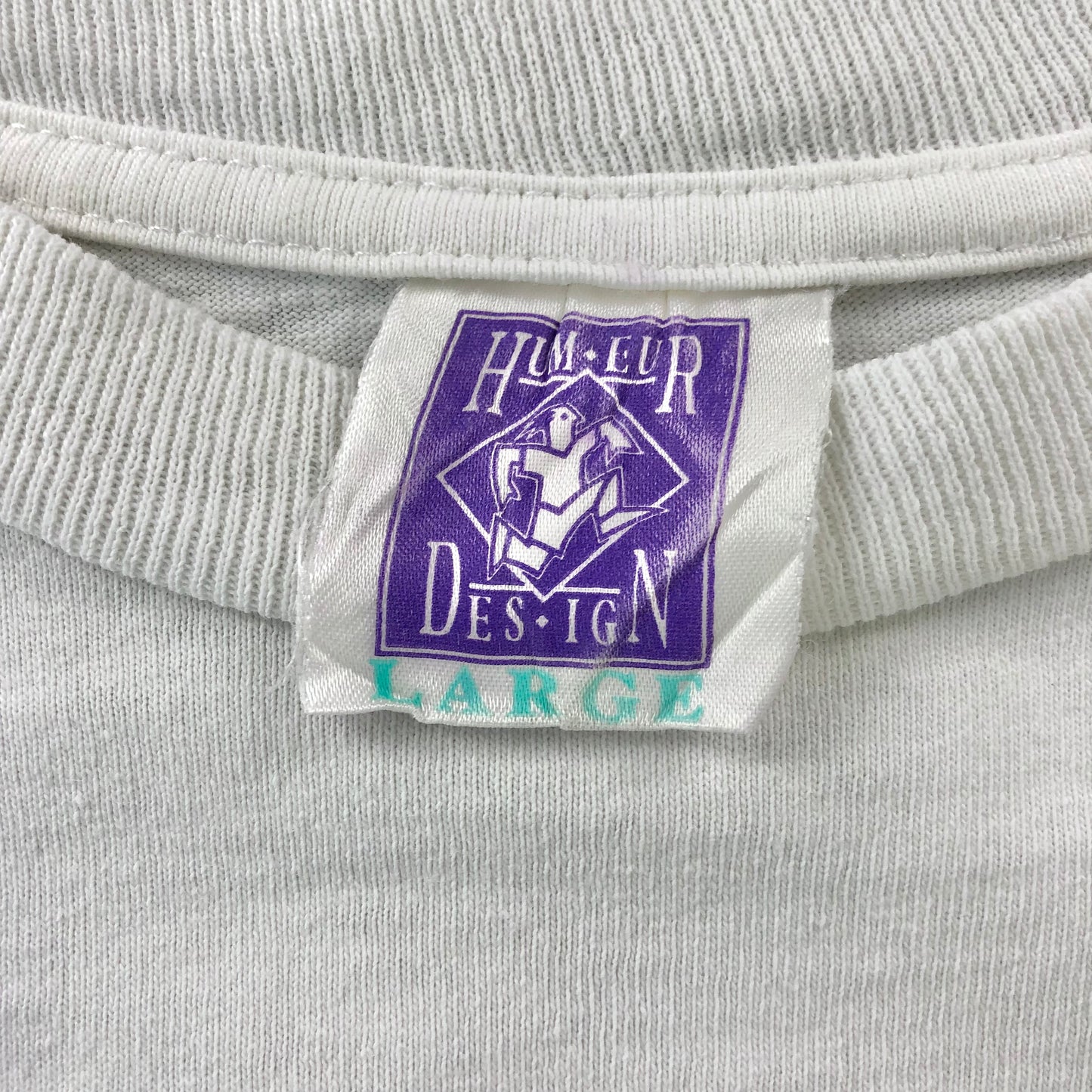 Vintage 90s A&W Bear Huggable Loveable Irresistible Single Stitch T Shirt L