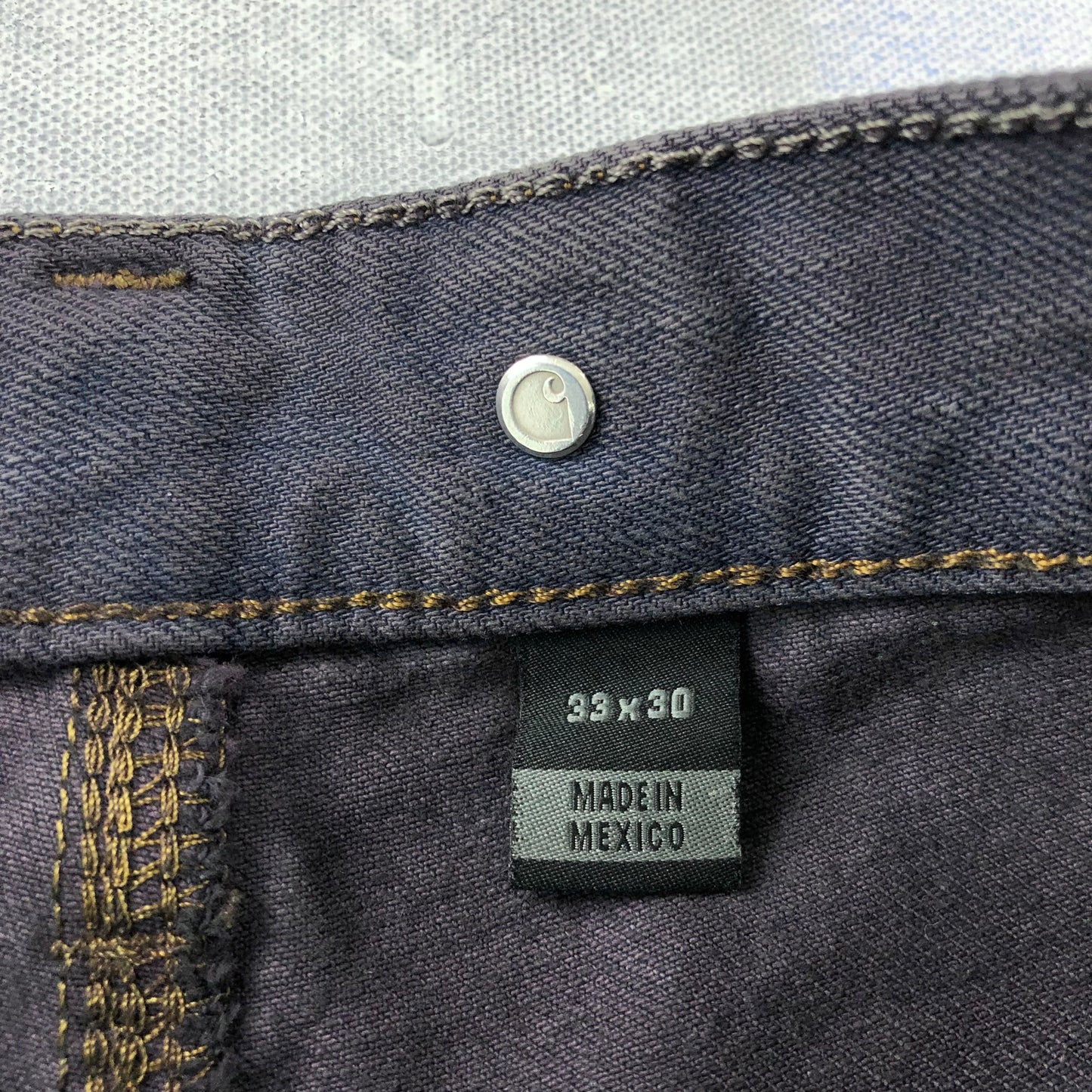 Carhartt Double Knee Carpenter Workwear Jean W33
