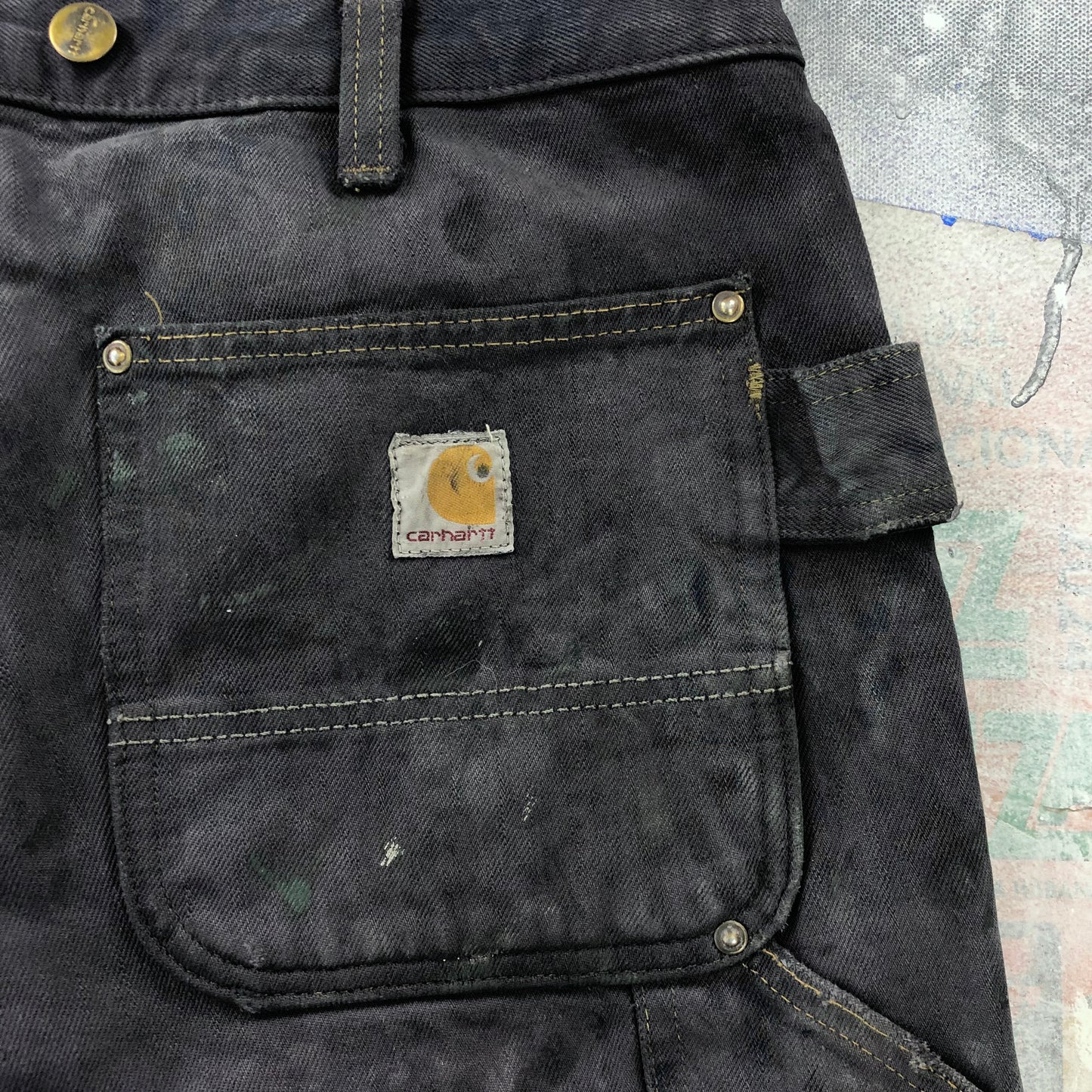 Carhartt Double Knee Carpenter Workwear Jean W33