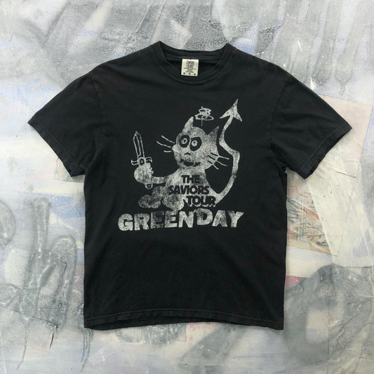 Vintage Green Day The Saviors Tour T Shirt M