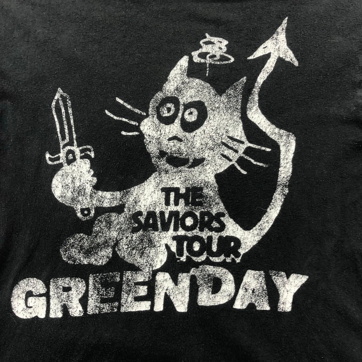 Vintage Green Day The Saviors Tour T Shirt M