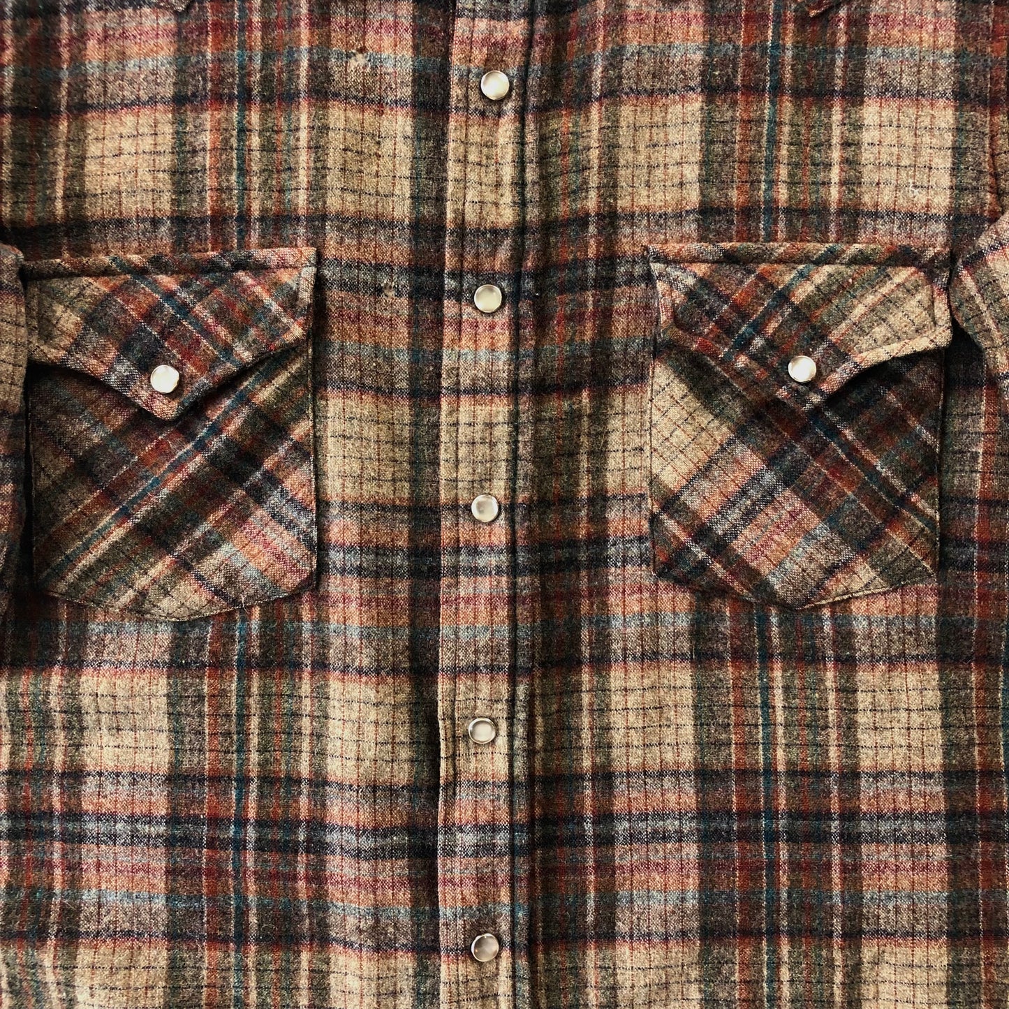 Vintage USA Pendleton Wool Flannel Button Shirt M