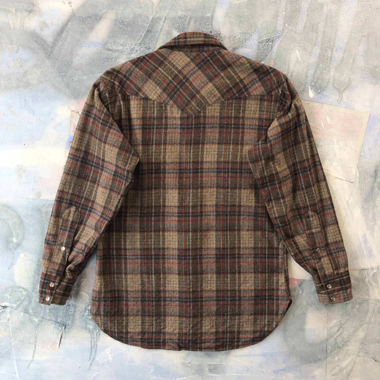 Vintage USA Pendleton Wool Flannel Button Shirt M