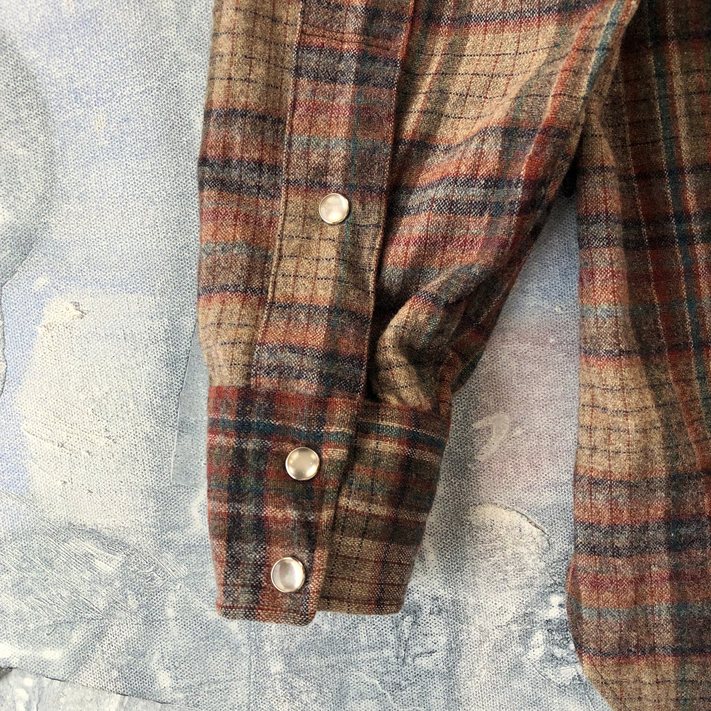 Vintage USA Pendleton Wool Flannel Button Shirt M