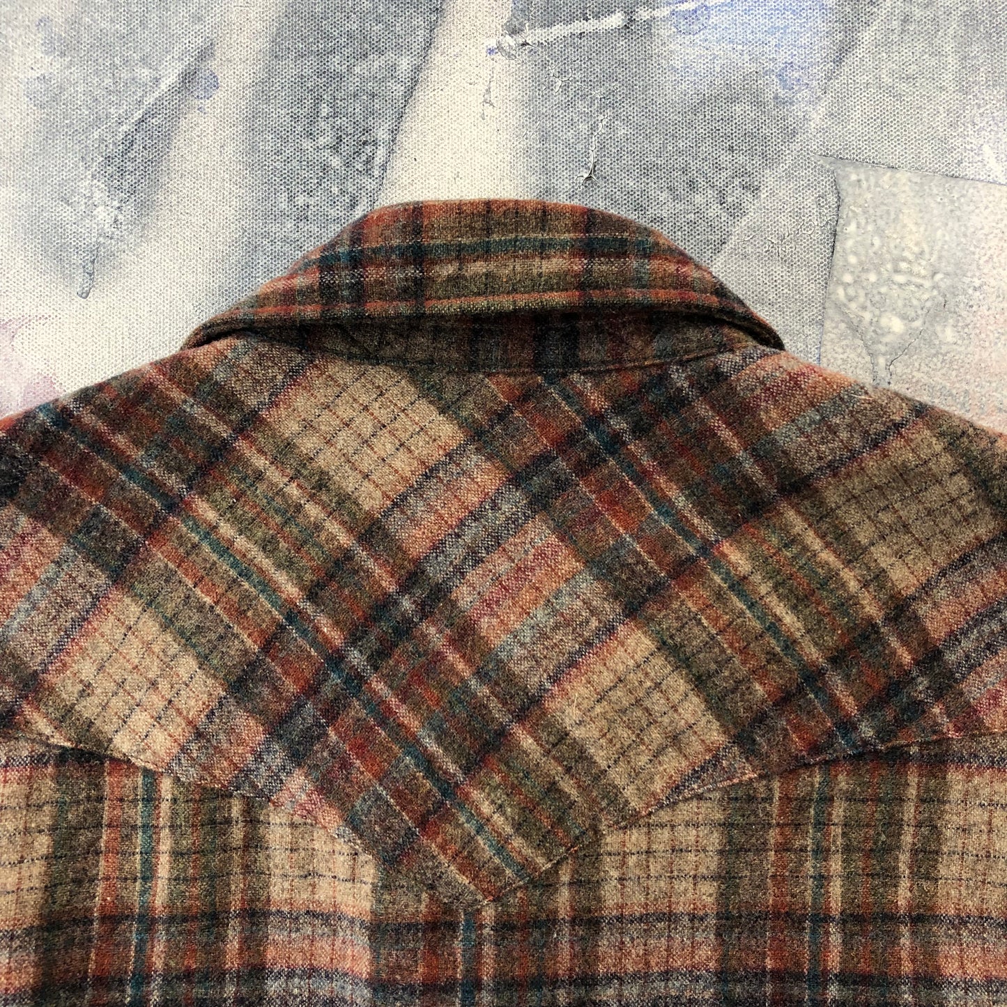 Vintage USA Pendleton Wool Flannel Button Shirt M