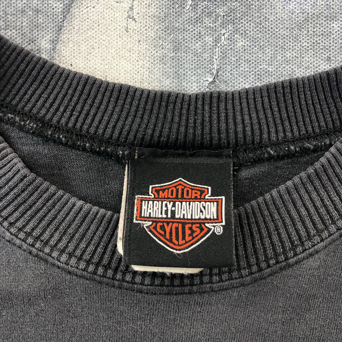 Vintage Harley Davidson Motorcycles Canadian Rockies Long Sleeve Heavyweight Shirt L