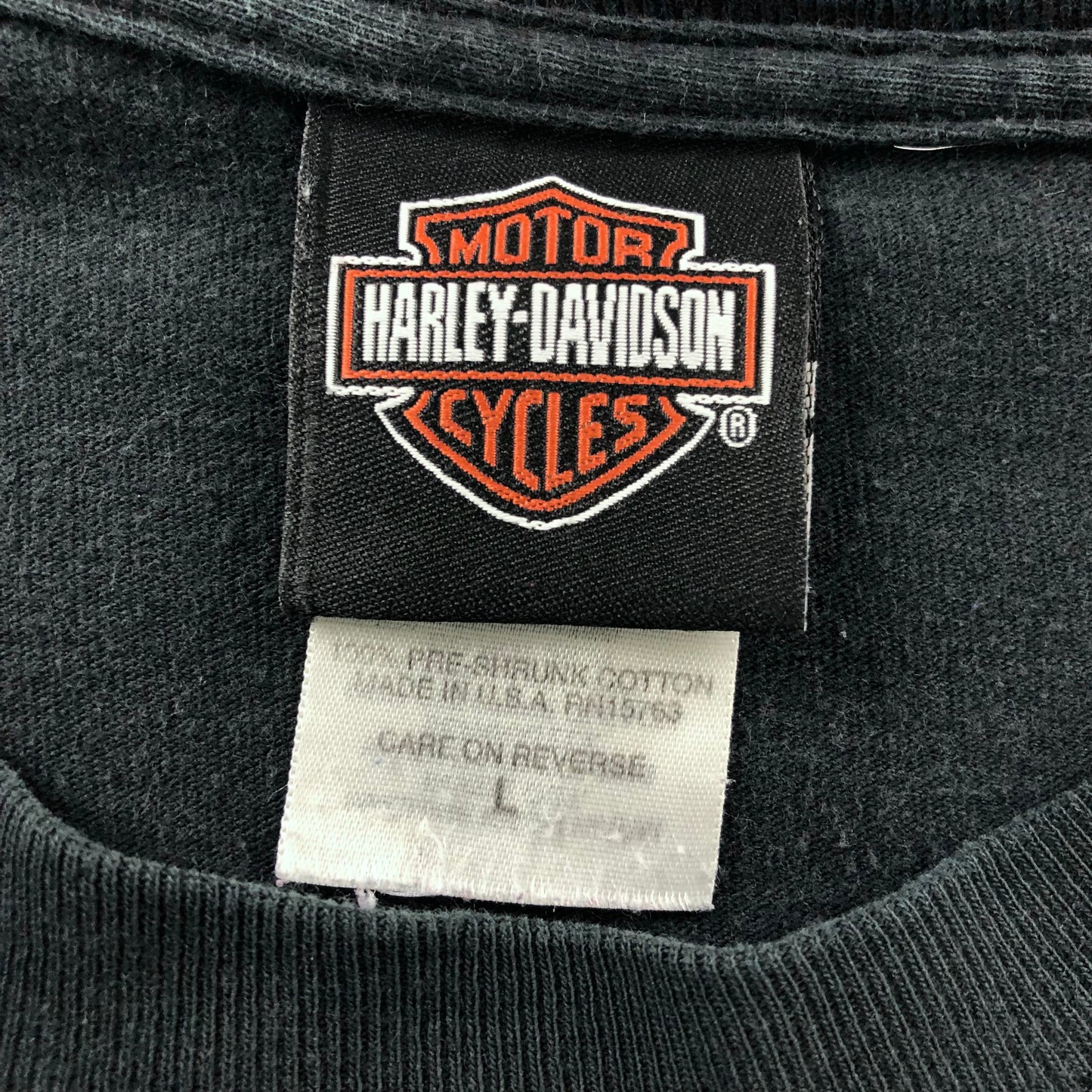 Vintage Harley Davidson Motorcycles HOG Kauai Hawaii Long Sleeve T Shirt L