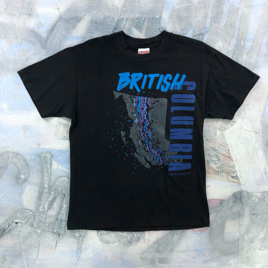 Vintage 90s USA British Columbia Supernatural Single Stitch T Shirt L