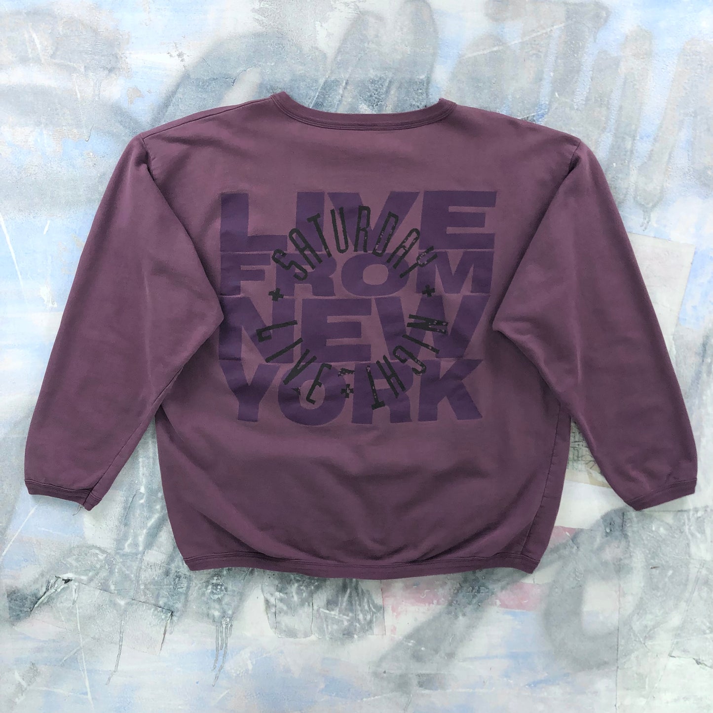 Vintage Live From New York Saturday Night Live Crewneck Sweatshirt L