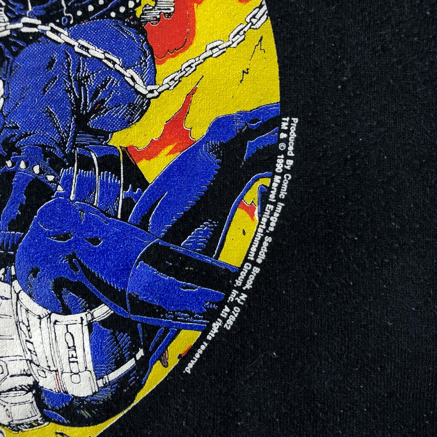 Vintage USA Ghost Rider vs The Punisher Marvel Crewneck Sweatshirt L