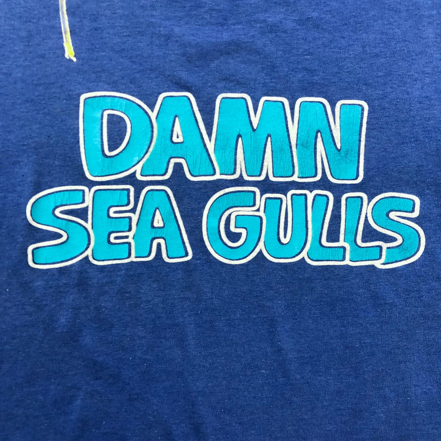 Vintage 90s Damn Sea Gulls T Shirt L