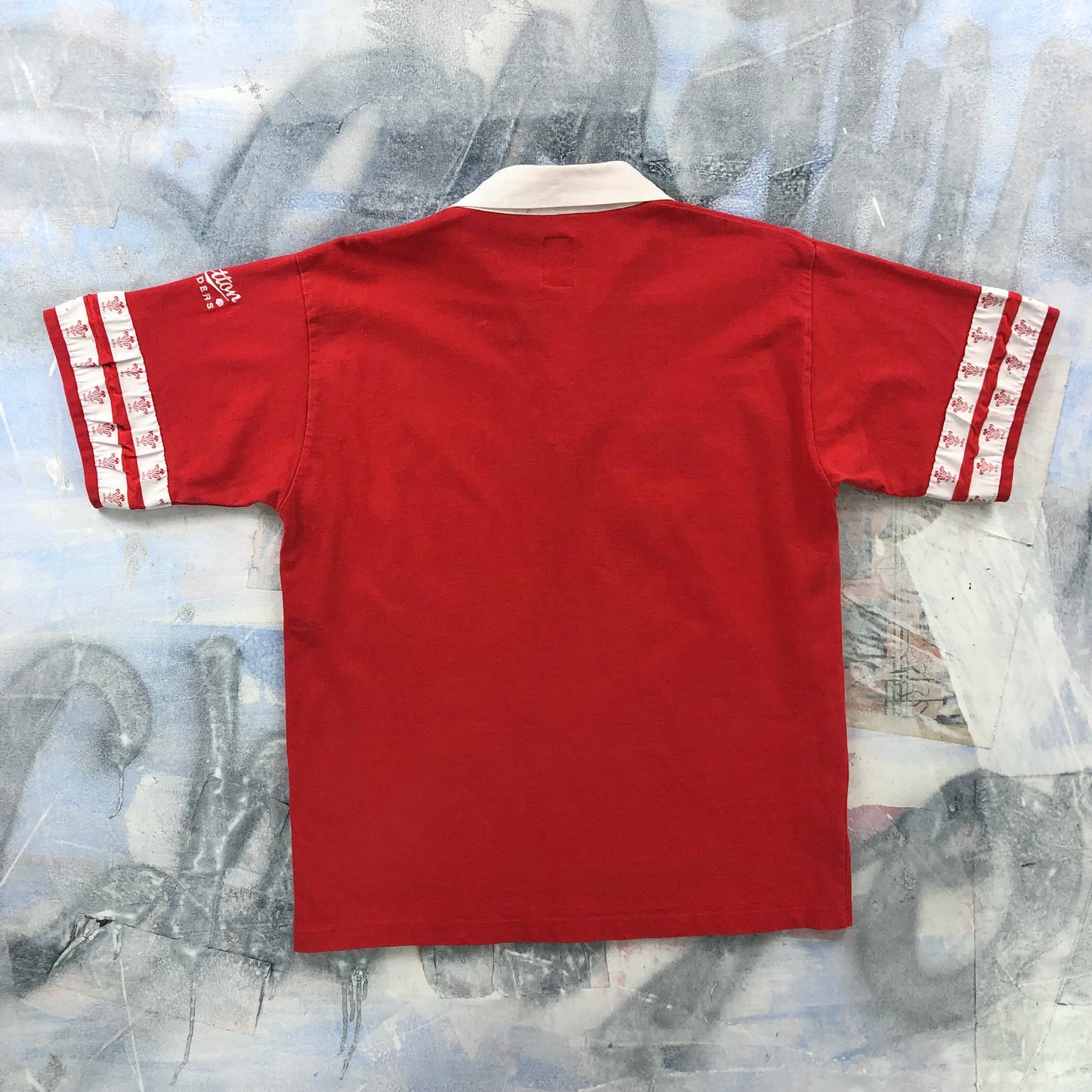 Vintage 90s Wales World Cup Rugby Union Polo Shirt L