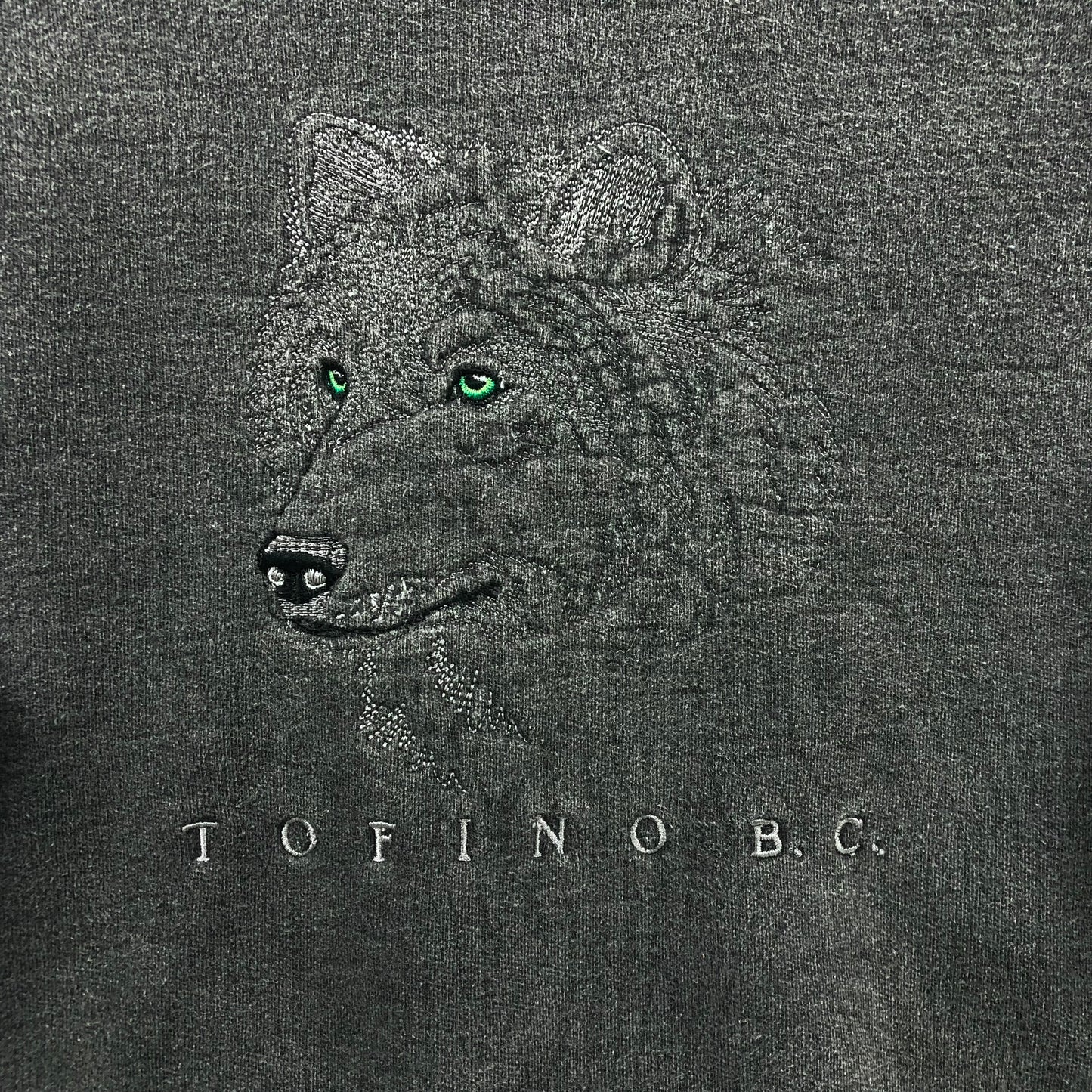 Vintage Wolf Tofino B.C Crewneck Sweatshirt XL