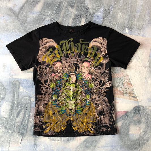 Don Ed Hardy By Christian Audigier Love Kills T Shirt M