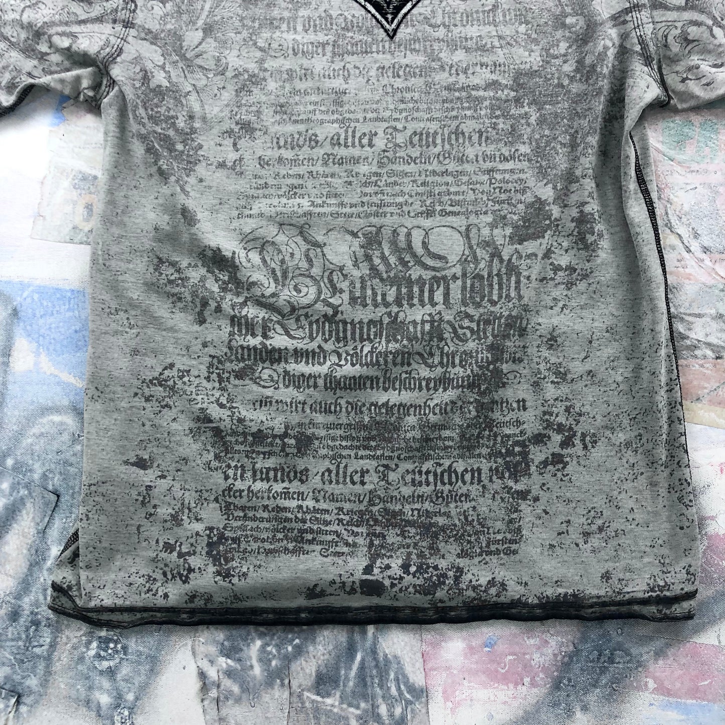 Vintage Y2K USA Affliction Live Fast T Shirt L