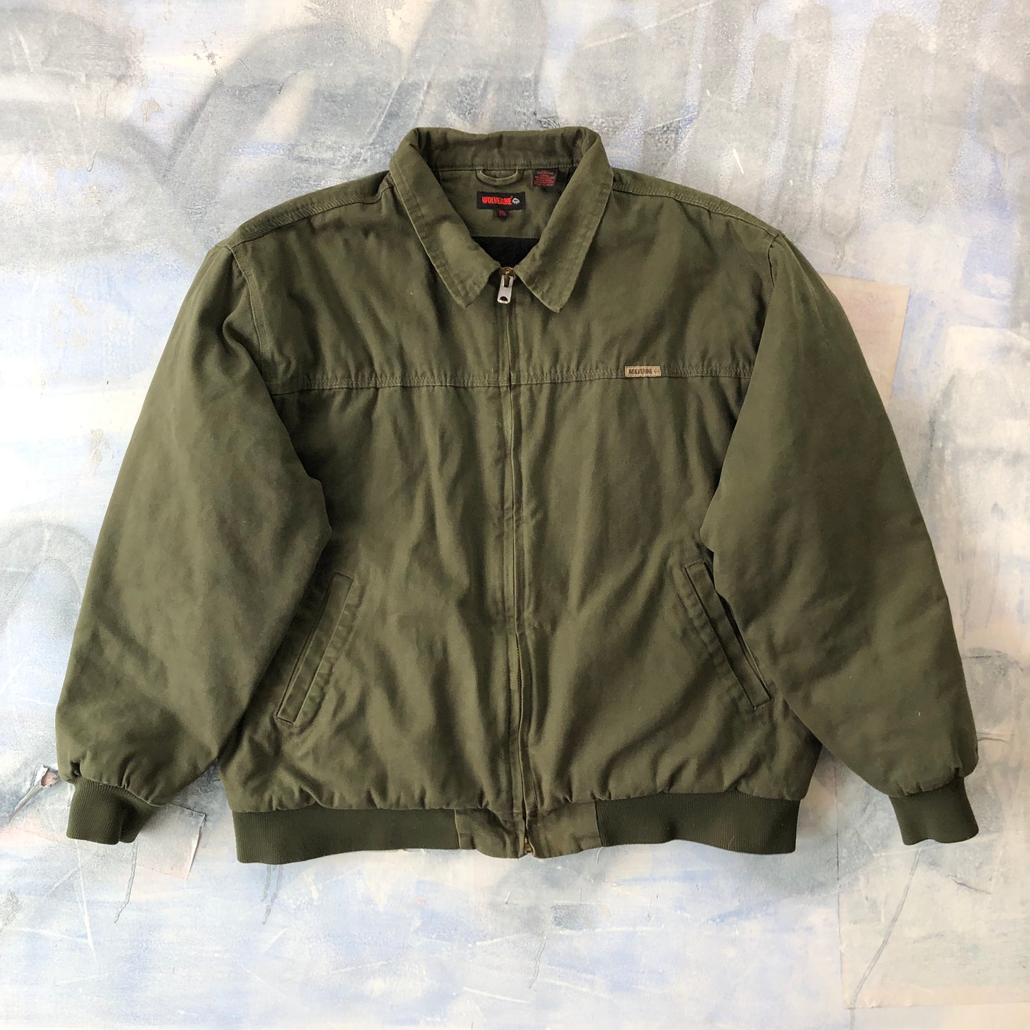 Wolverine Bomber Workwear Insulated Zip Jacket XXL