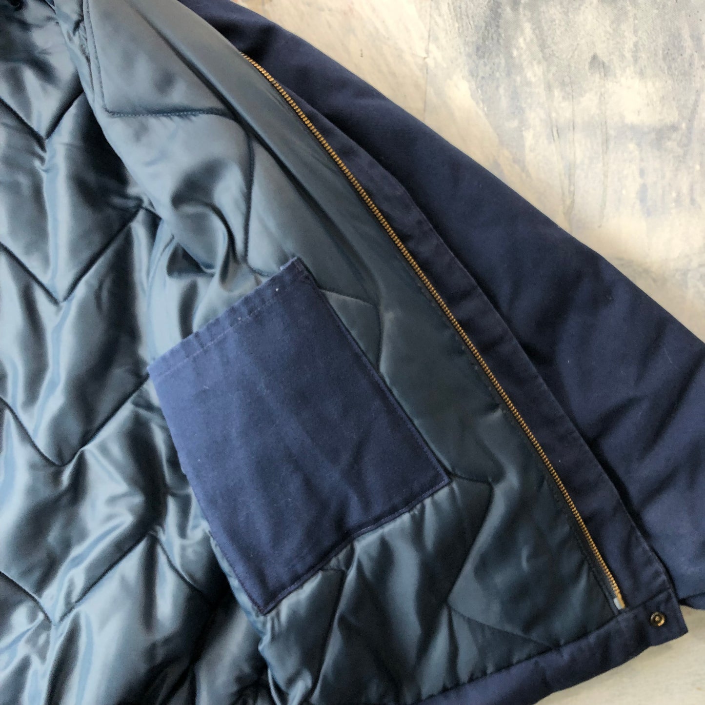 Walls Blizzard Pruf Retro Insulated Canvas Bomber Zip Jacket XL