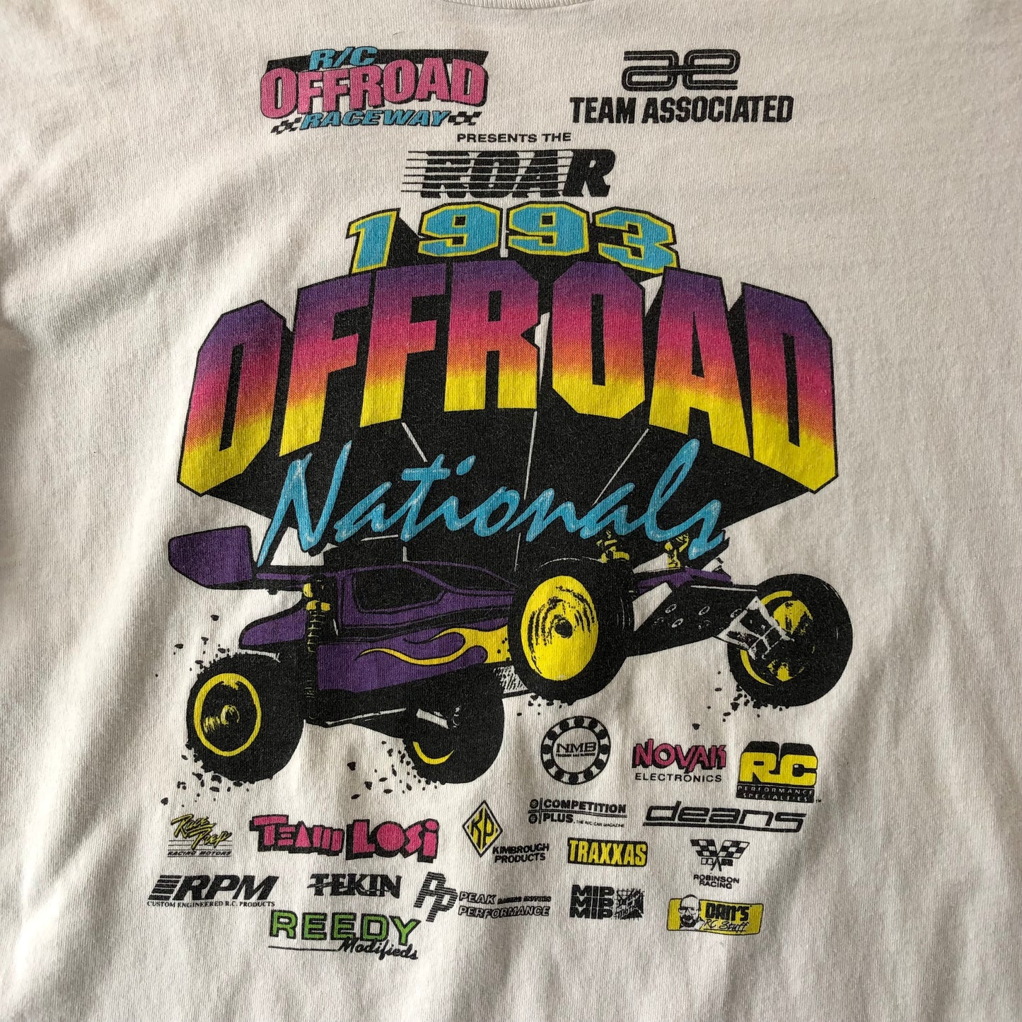 1993 Roar Offroad Nationals Retro T Shirt XL