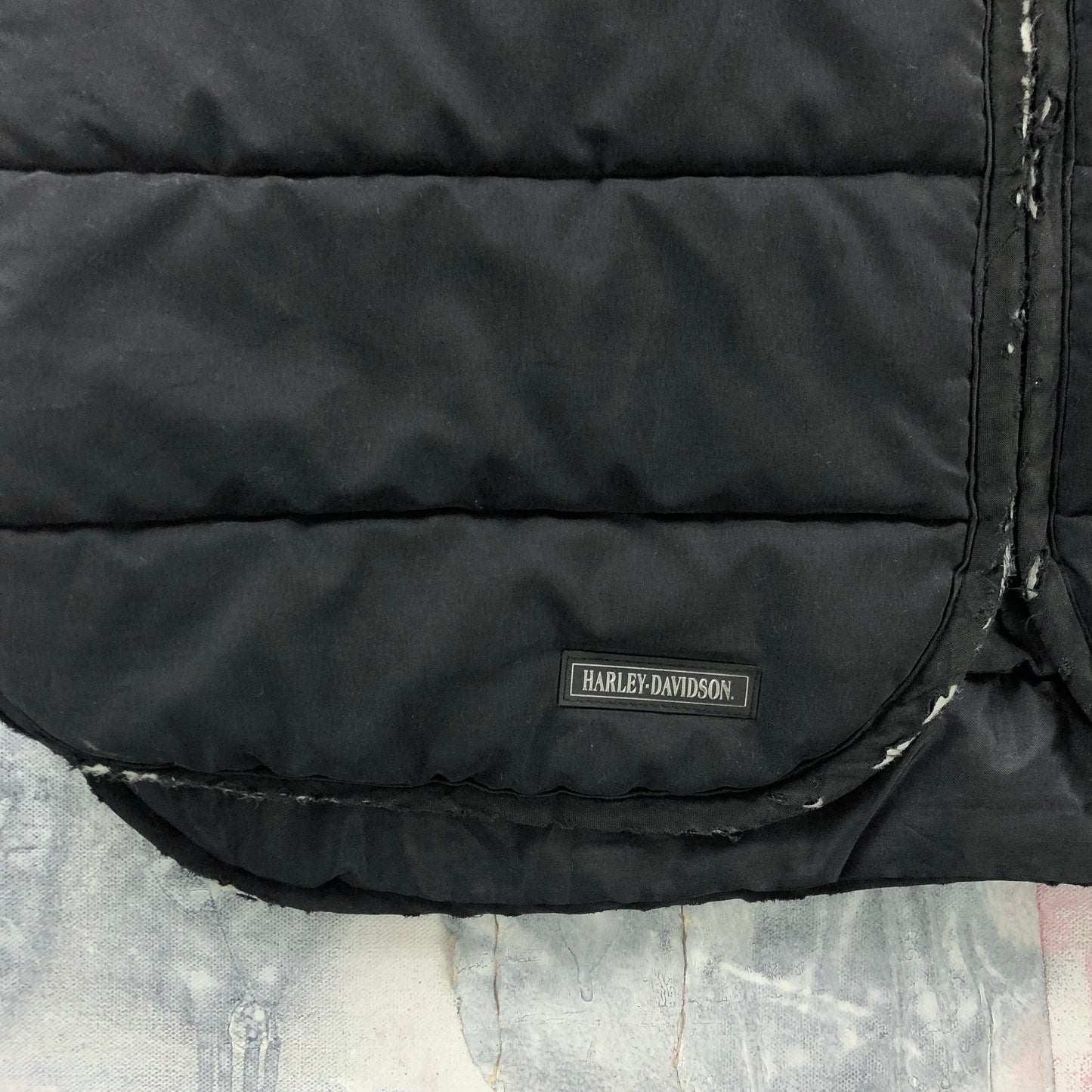 Vintage Harley Davidson Motorcycles The Old Hippie Zip Vest XL