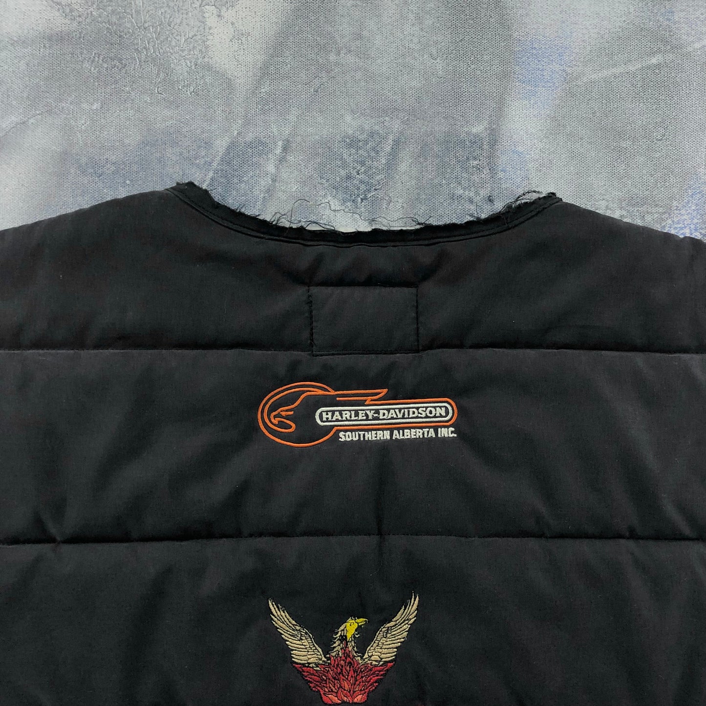 Vintage Harley Davidson Motorcycles The Old Hippie Zip Vest XL