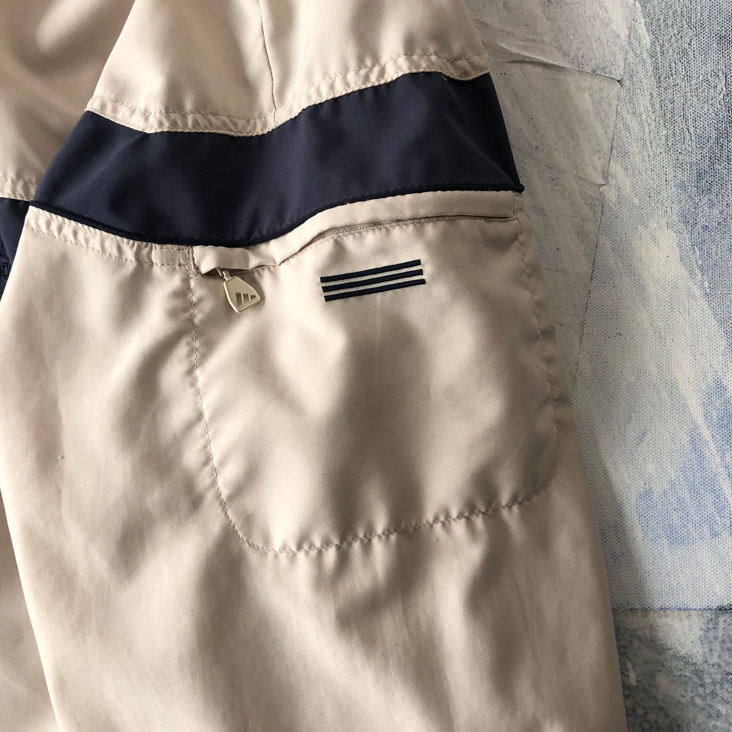 Adidas Retro Windbreaker Zip Jacket L