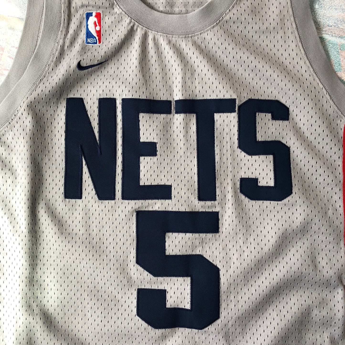 Nike NBA New Jersey Nets Retro Jason Kidd Jersey L