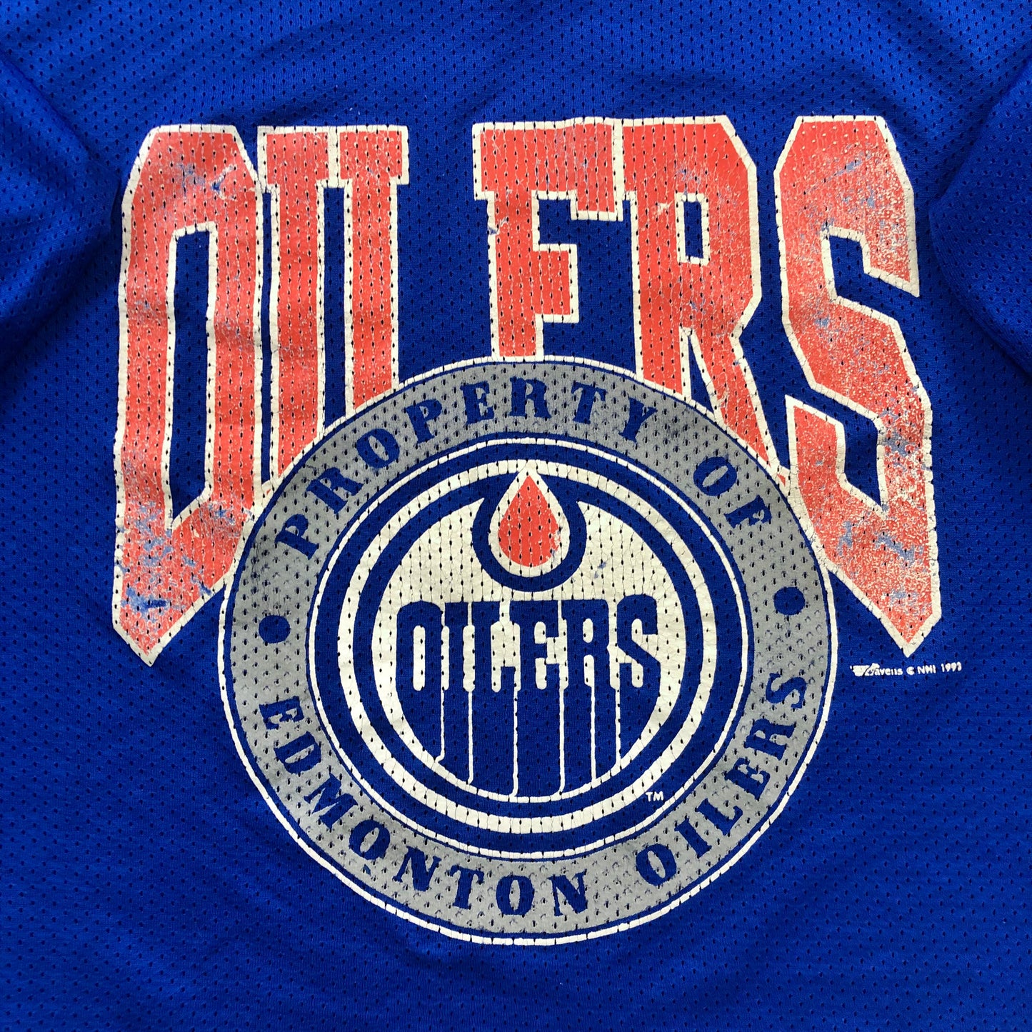 Vintage 90s NHL Edmonton Oilers Jersey L