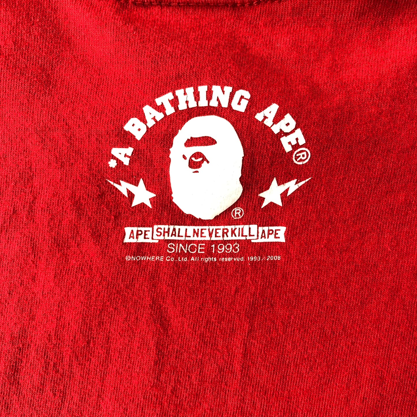 Bathing Ape Made in Japan Retro T Shirt L